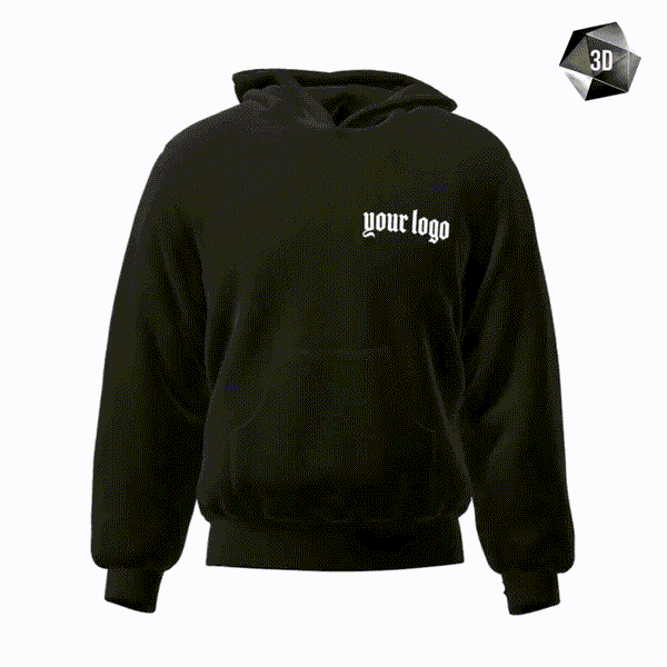 3D Spinning Mock Up (Hoodie)