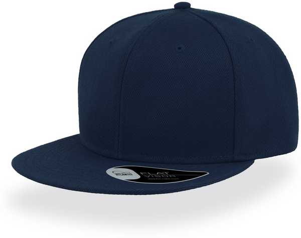 Black Rapper Blue Cap Atlantis Rapper Snapback Cap ACSNAP | Unicorn Uniforms