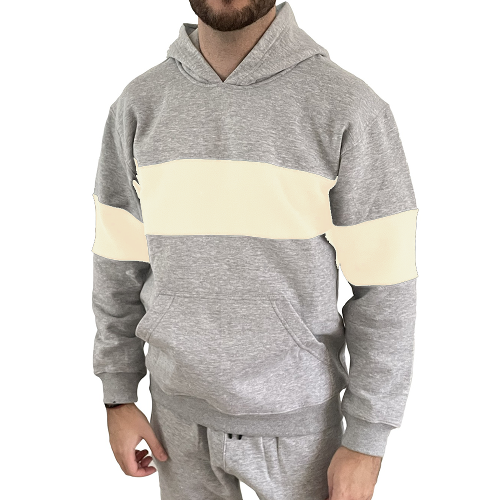 Blocked Hoodie