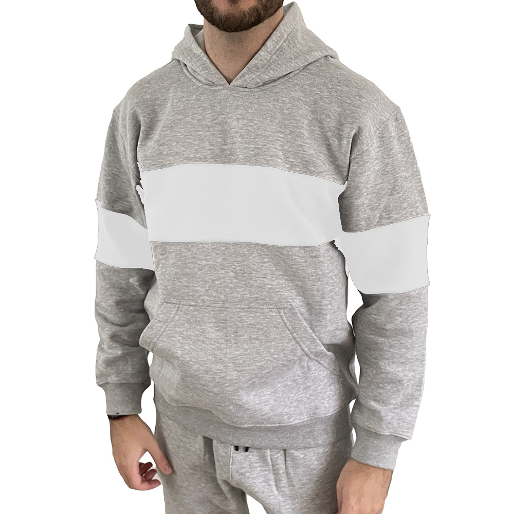 Blocked Hoodie