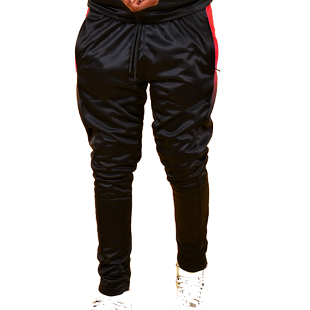 Unisex Polyester Stripe Tracksuit